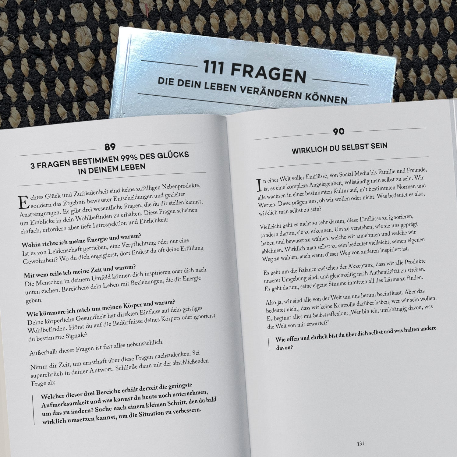 Buch: 111 Fragen, die dein Leben verändern können