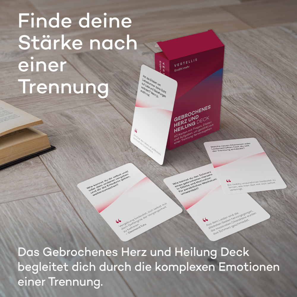 Gebrochenes Herz und Heilung Deck