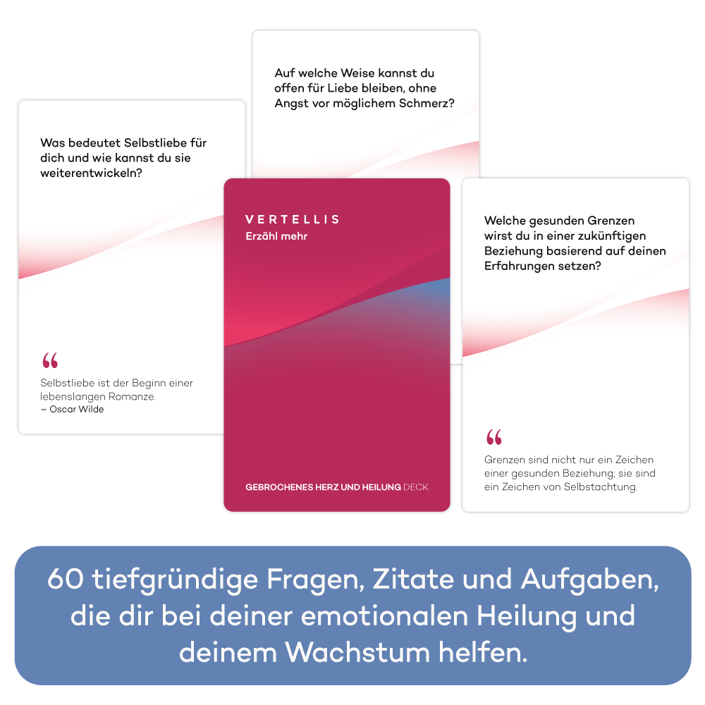 Gebrochenes Herz und Heilung Deck