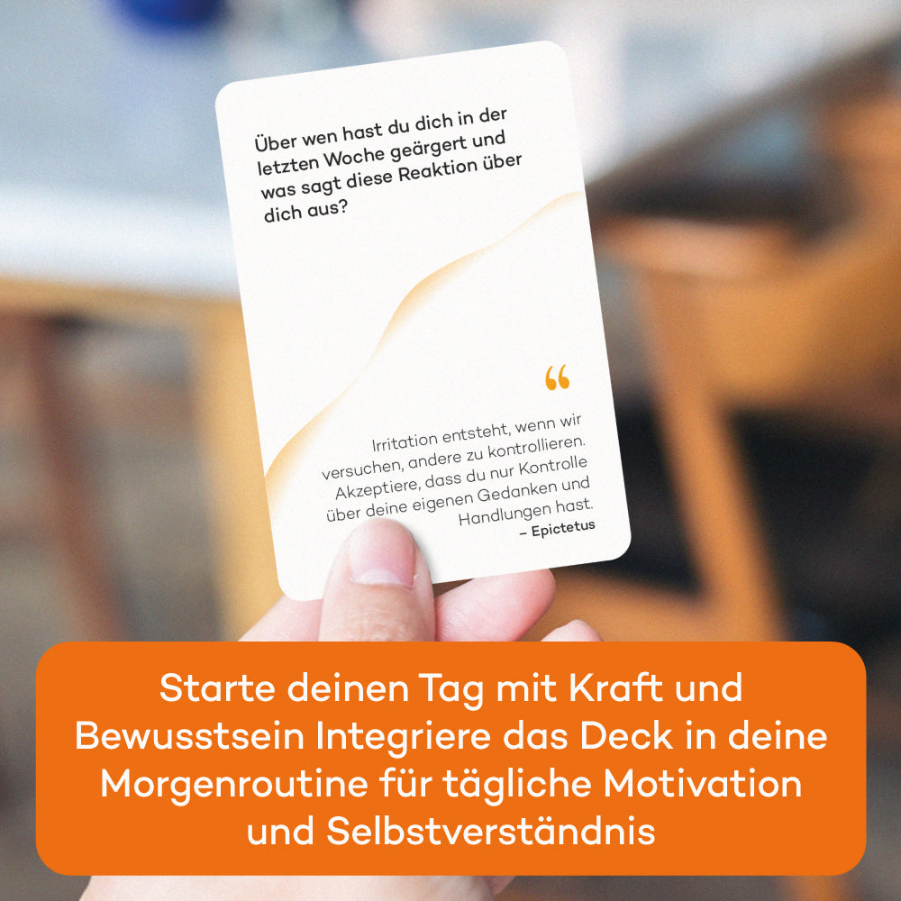 Positivität und Stoische Weisheiten Deck