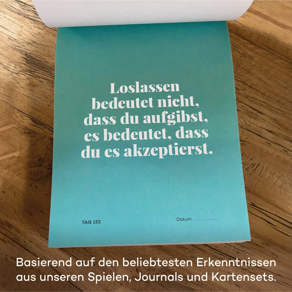 Abreißkalender Tag für Tag
