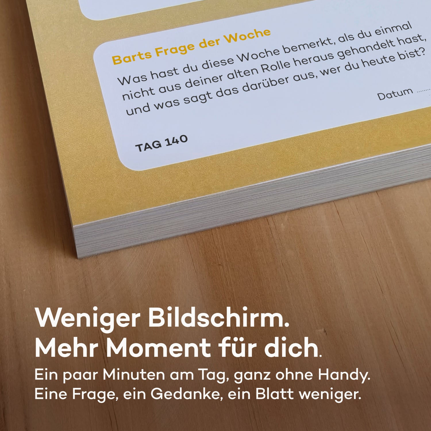 Abreißkalender Tag für Tag