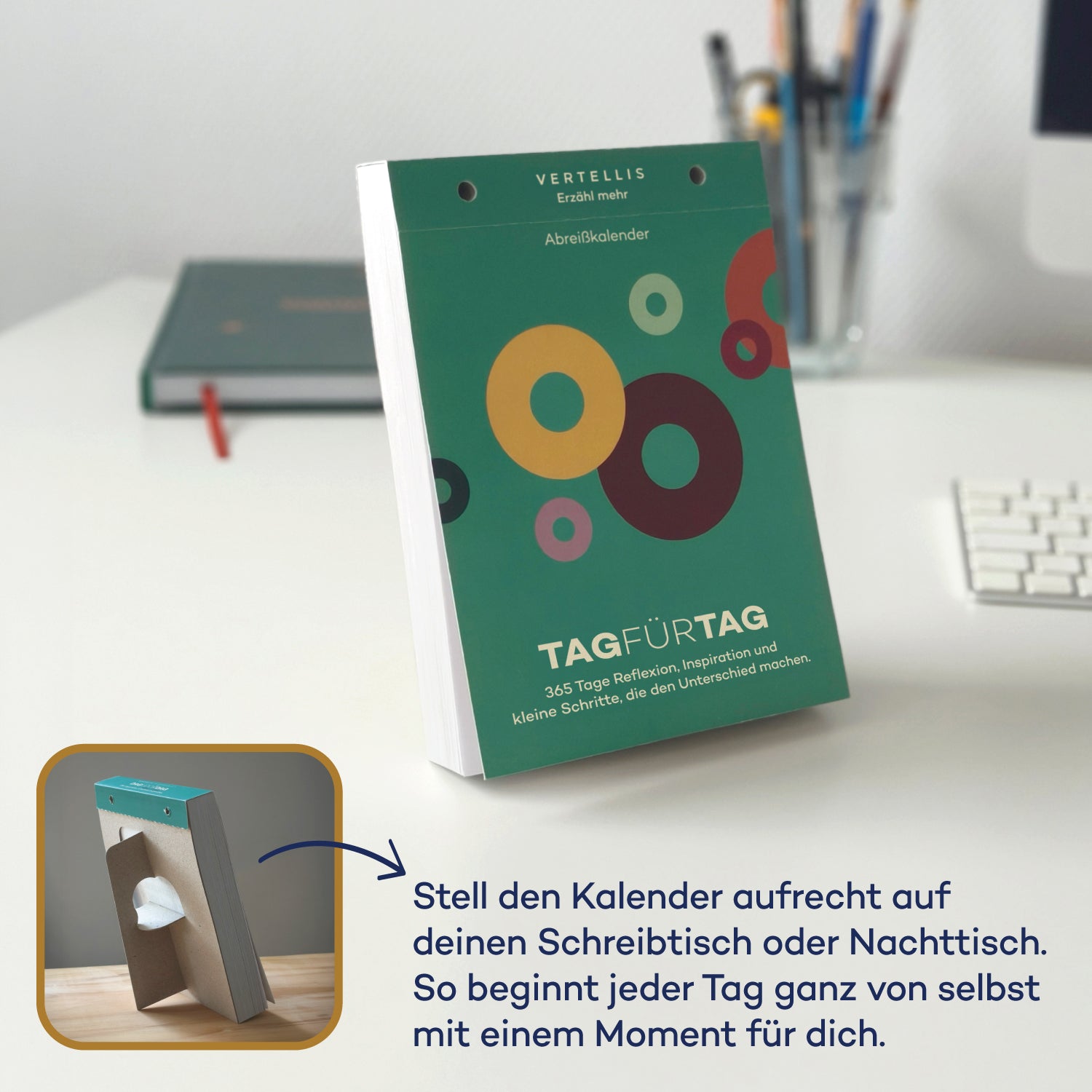 Abreißkalender Tag für Tag