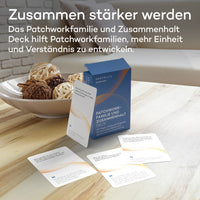 Patchworkfamilie und Zusammenhalt Deck - 60 Fragen und Aufgaben für eine verbundenere und glücklichere Patchworkfamilie