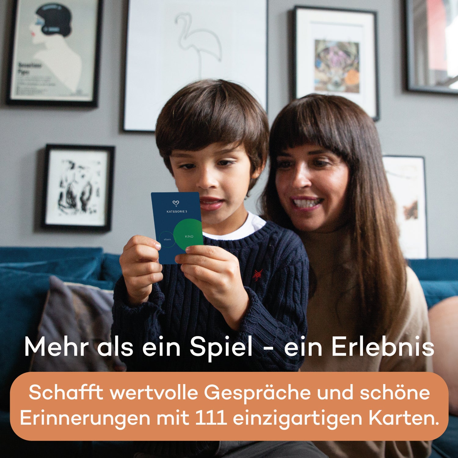 Vertellis Fragekarten Box mit 111 Karten in drei Kategorien