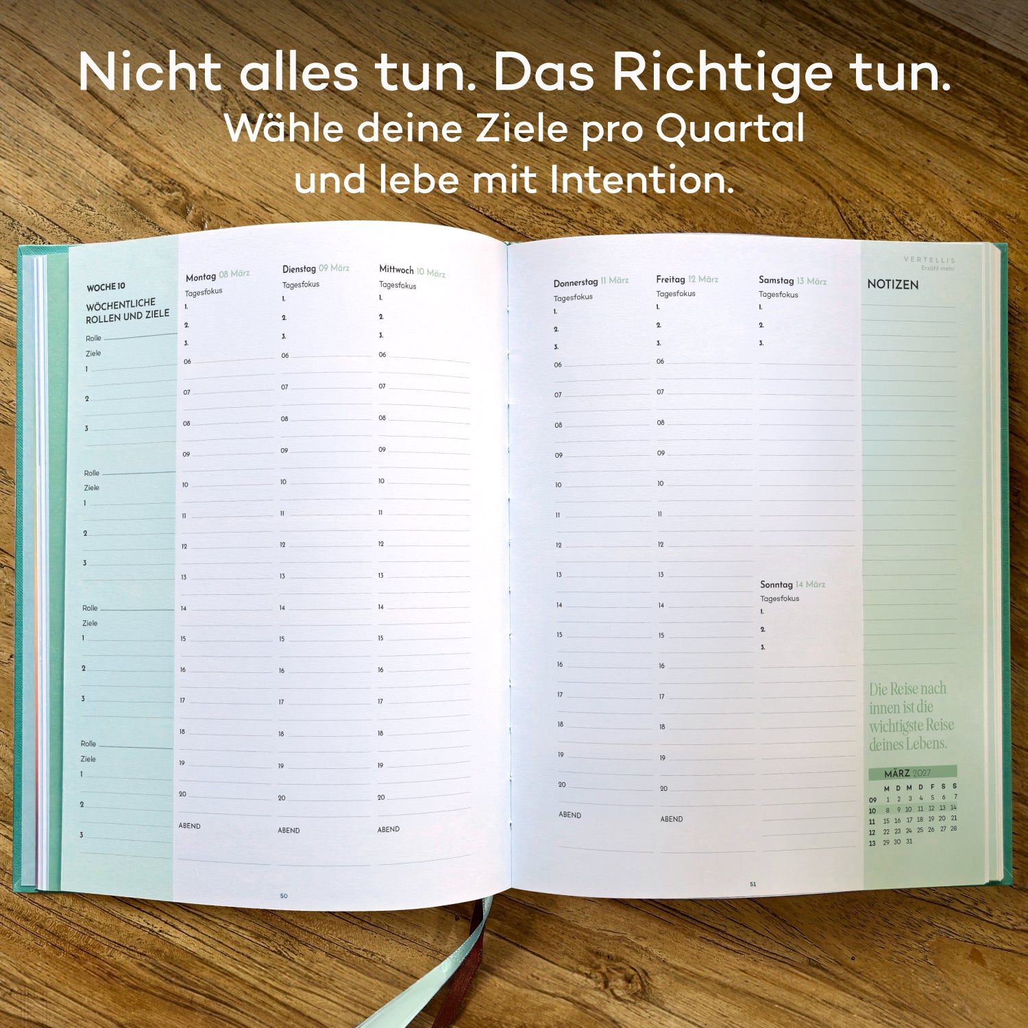 Jahresagenda 2027 + 321 Journal