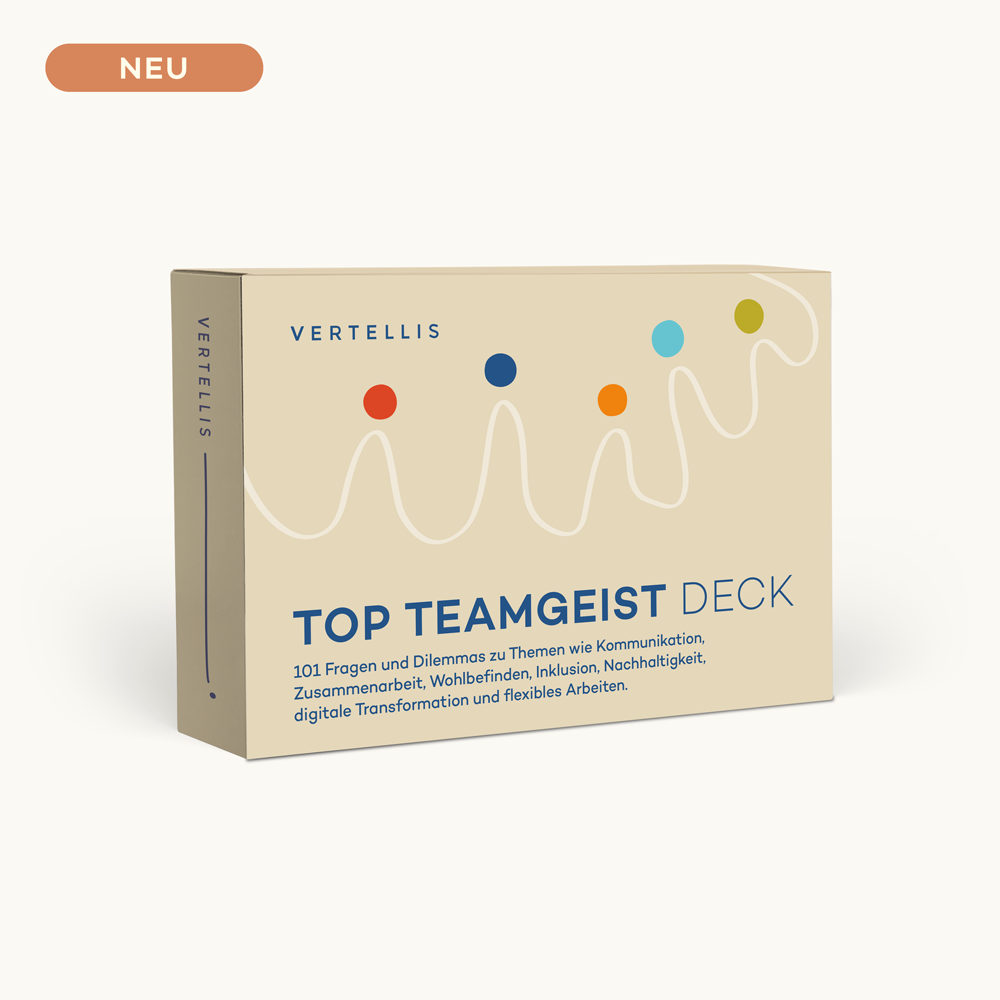 TOP Teamgeist Deck - 101 Fragen und Dilemmas für großartiges Teamwork