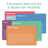 Vitalitätsdeck - 162 Fragen, Aufgaben und Erkenntnisse für mehr Vitalität und Glück
