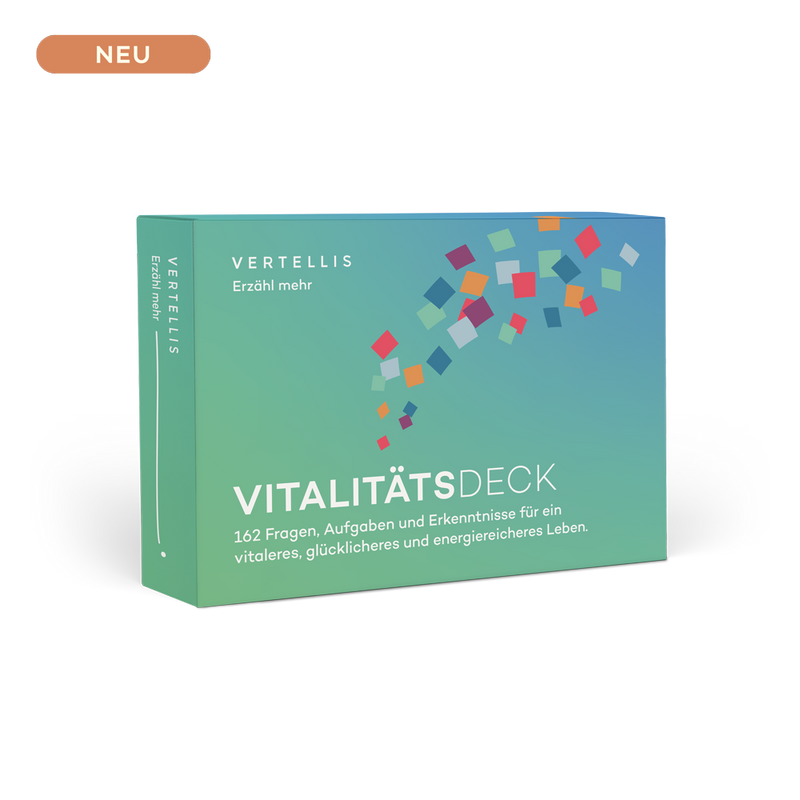 Vitalitätsdeck - 162 Fragen, Aufgaben und Erkenntnisse für mehr Vitalität und Glück