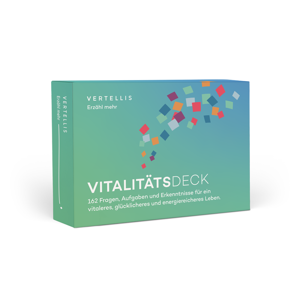 Vitalitätsdeck – 162 Fragen und Aufgaben für ein vitaleres Leben Vitalitätsdeck – 162 Fragen und Aufgaben für ein vitaleres Leben