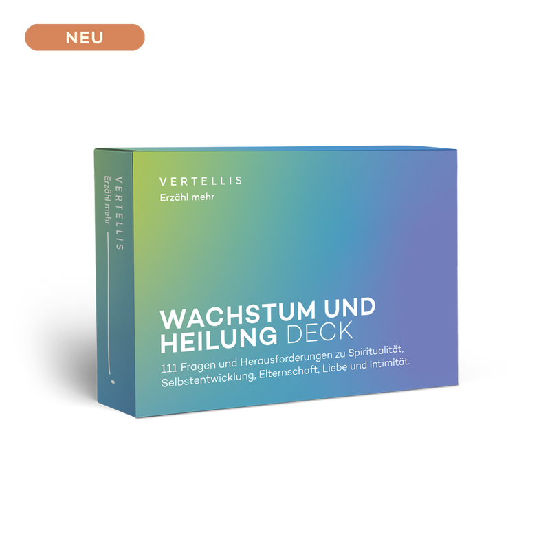 Wachstum und Heilung Deck - 111 Fragen und Herausforderungen für mehr Bedeutung und Verbindung in deinem Leben