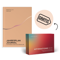 Spezialaktion für unsere Fans - Jahresplan Journal + gratis Affirmationsdeck