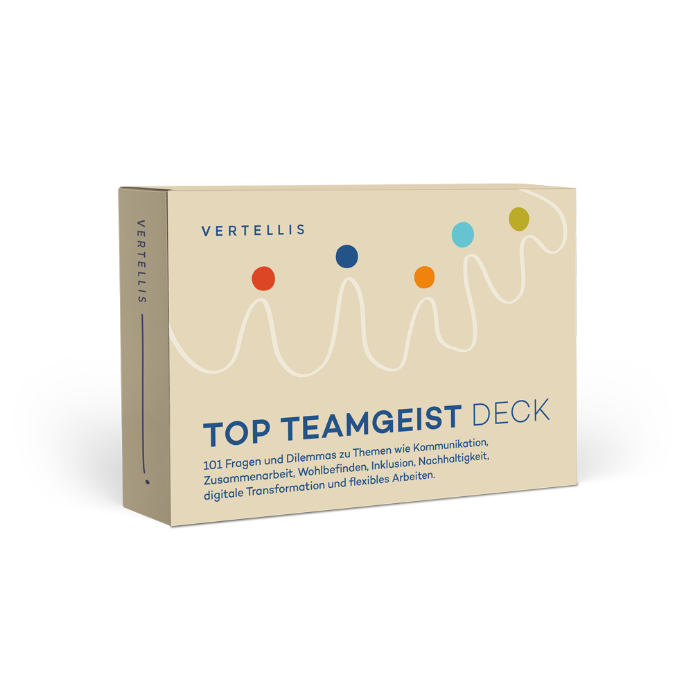 TOP Teamgeist Deck - 101 Fragen und Dilemmas für großartiges Teamwork