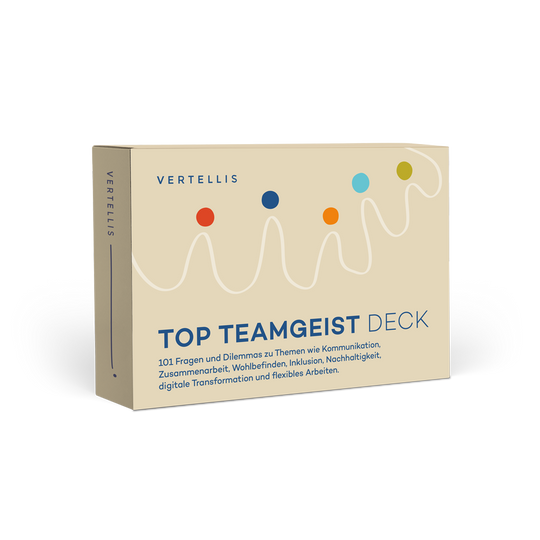 TOP Teamgeist Deck - 101 Fragen und Dilemmas für großartiges Teamwork