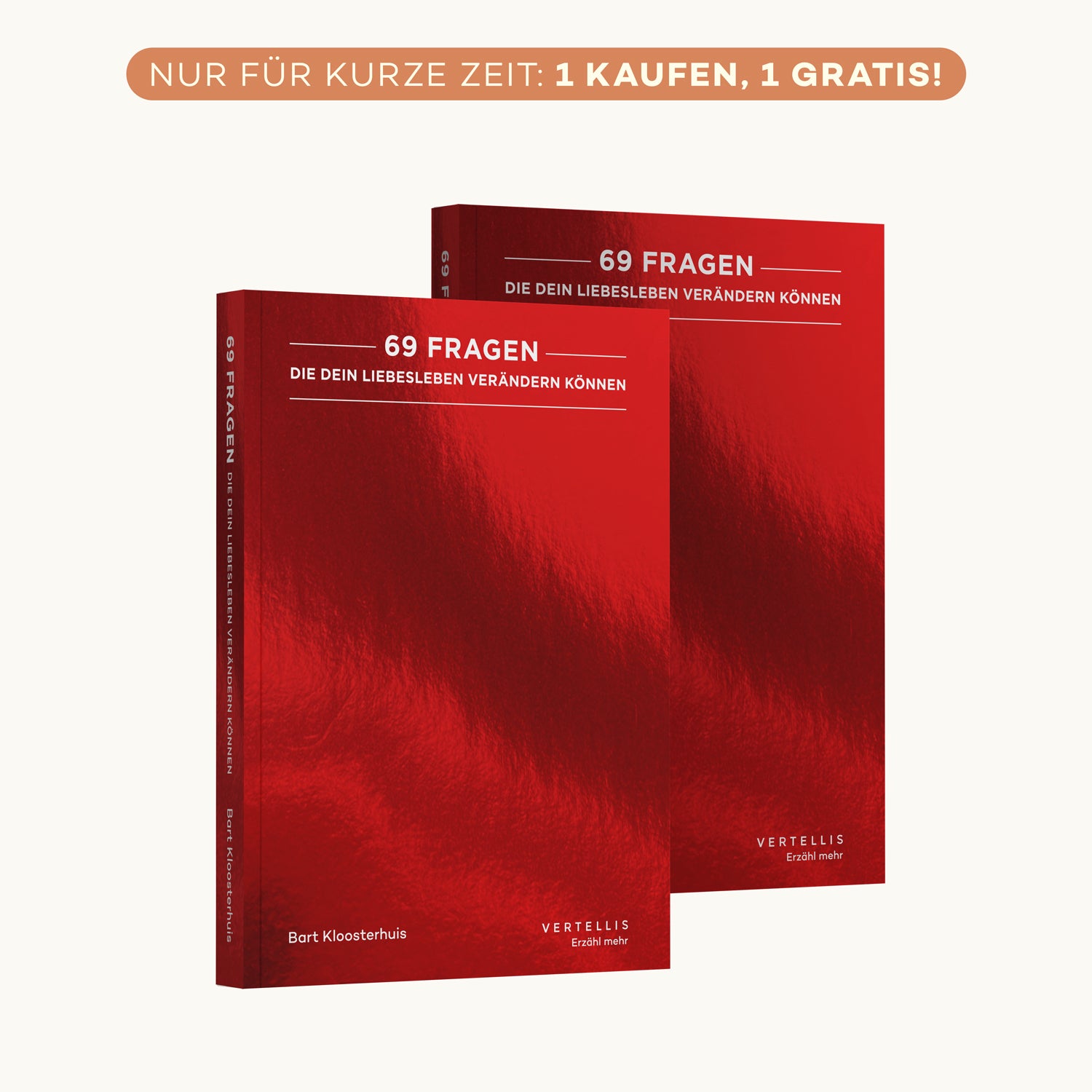 1+1 Aktion: Buch: 69 Fragen, die dein Liebesleben verändern können