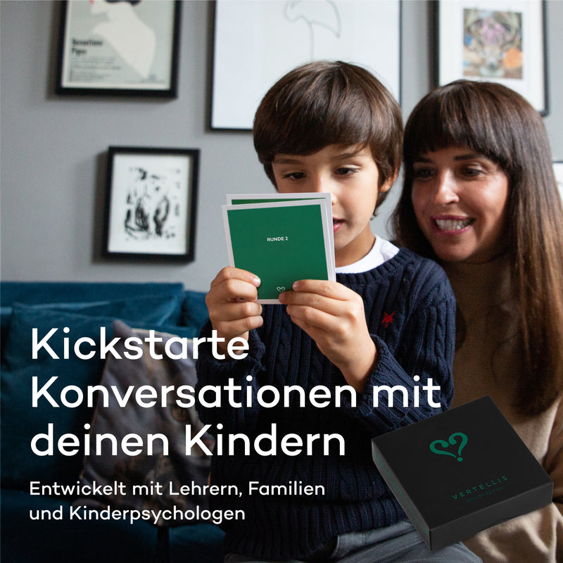 Familien Edition - Für Eltern & Kinder - 43 sinnvolle Fragen für mehr Verbindung und Tiefe