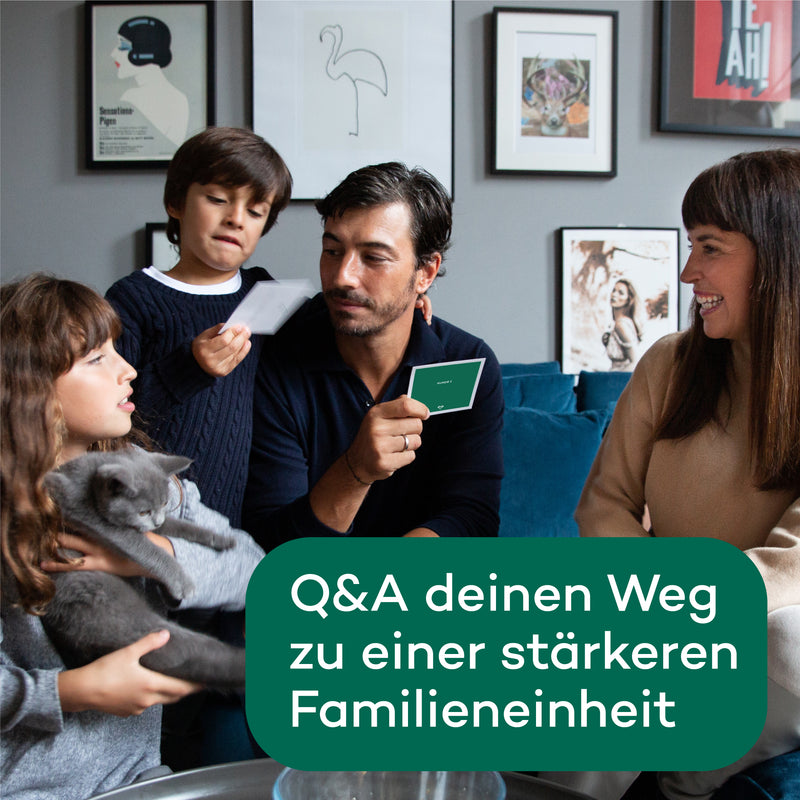 Familien Edition - Für Eltern & Kinder - 43 sinnvolle Fragen für mehr Verbindung und Tiefe